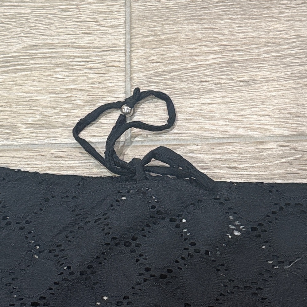 J Valdi Women’s Black Coverup Skirt Size M - Picture 5 of 6